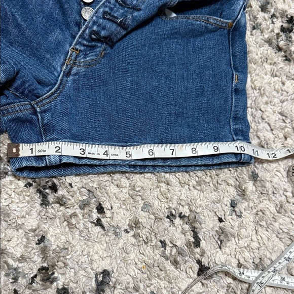 PacSun Dark Blue Jean Shorts - Picture 4 of 7